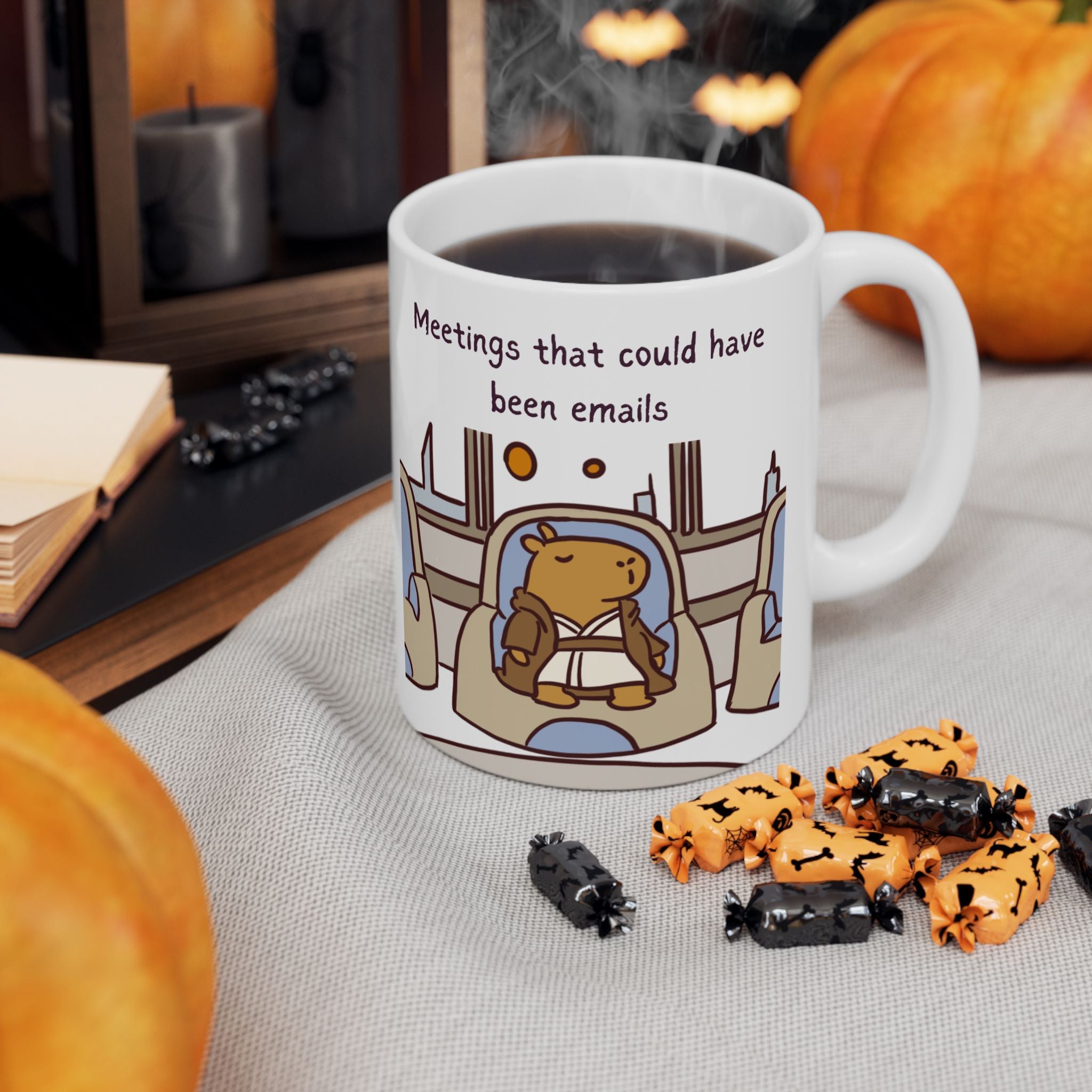 Meetings That Could Have Been Emails Capybara Mug