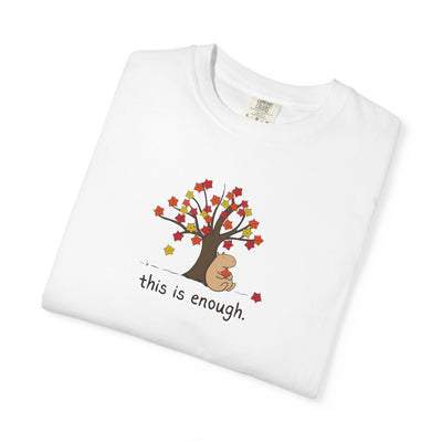 Copy of Autumn Leave This is Enough - Capybara Softstyle Adult T-Shirt