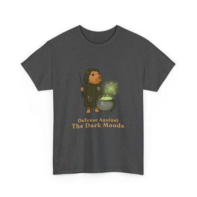 Defense Against the Dark Moods – Capybara Wizard Adult Tee