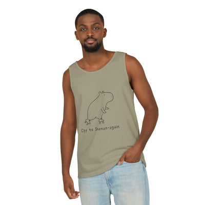 Off to Shenan-again Capybara Premium Tank Top
