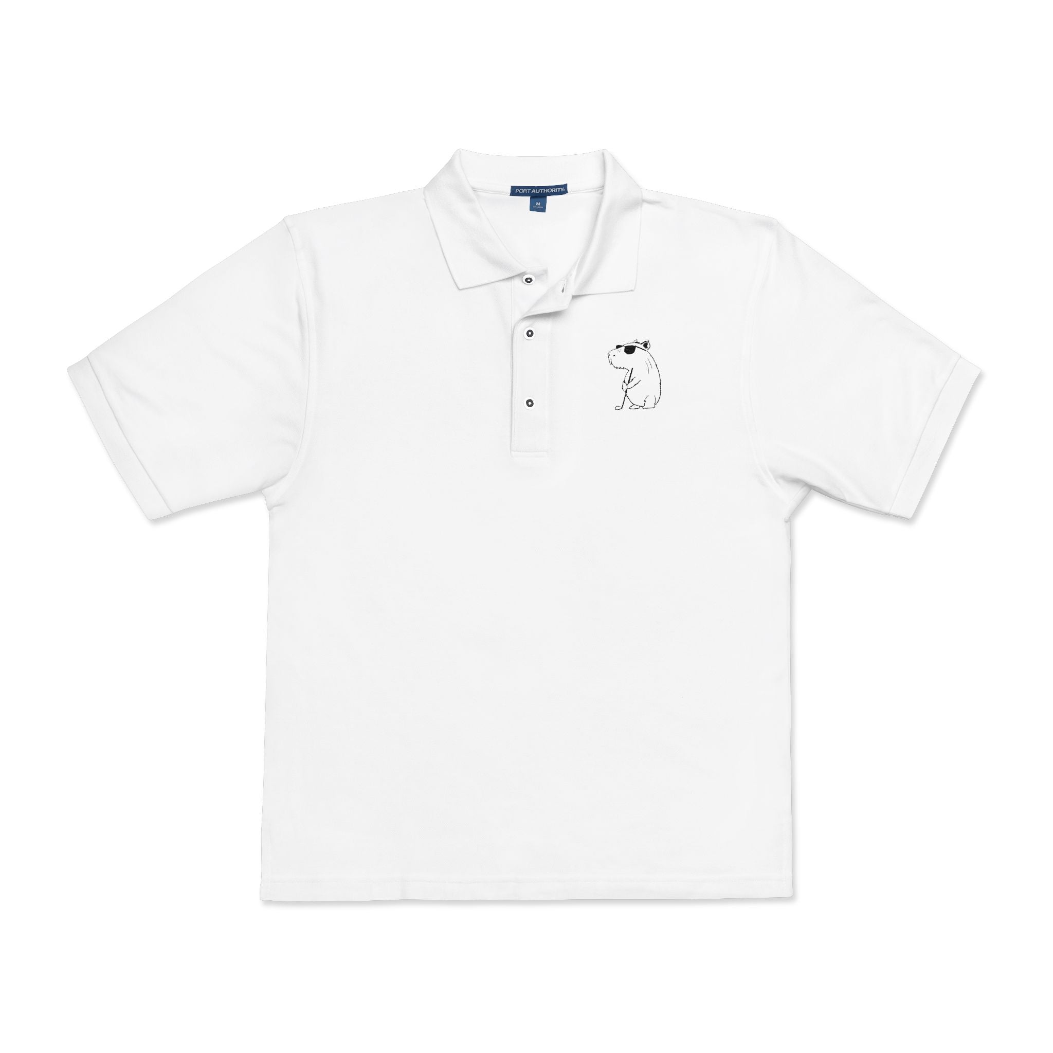 Capybara t-shirt design - detail view