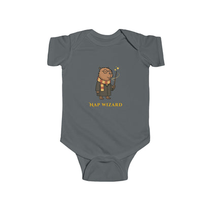 Nap Wizard Baby Onesie | Cute Capybara Wizard Baby Bodysuit | Cozy Magic Academy Outfit | Baby Shower Gift | Newborn Coming Home Outfit