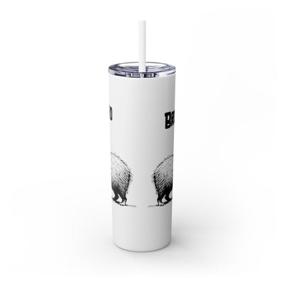 Capybara coffee lover tumbler design - view 7