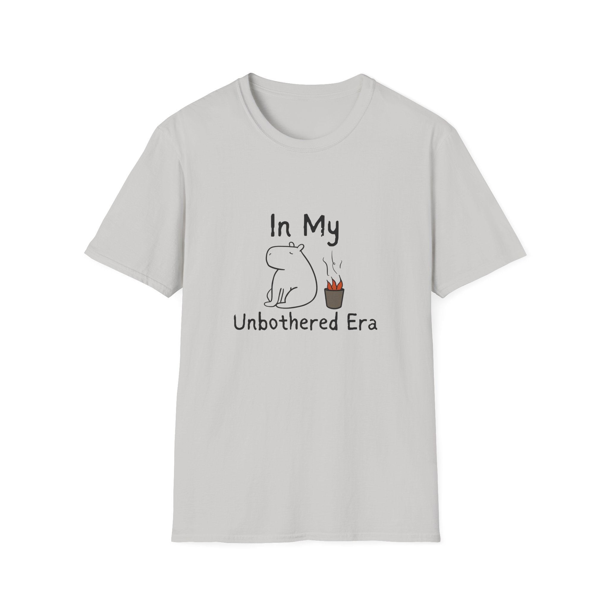 "In my Unbothered Era" Capybara Calm Chaos Softstyle Adult Tee