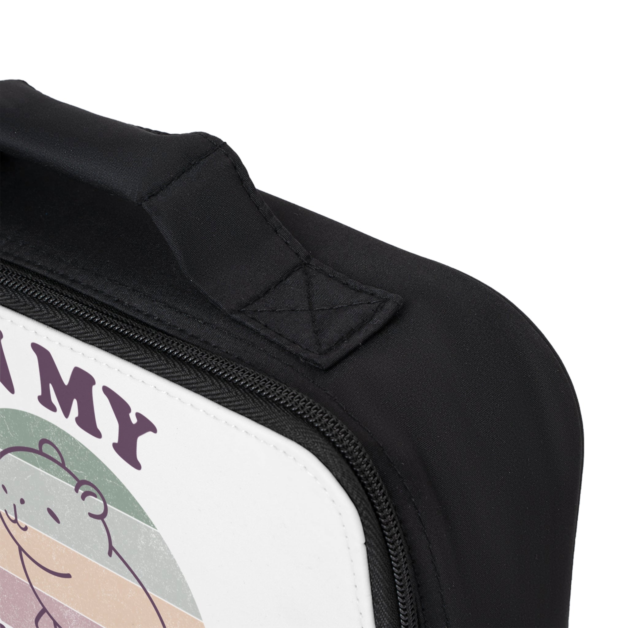 Personalized In My Unbothered Era | Capybara Lunchbox Funny Pastel Lunch Bag for Kids, Camp, Back to School & Swiftie Vibes