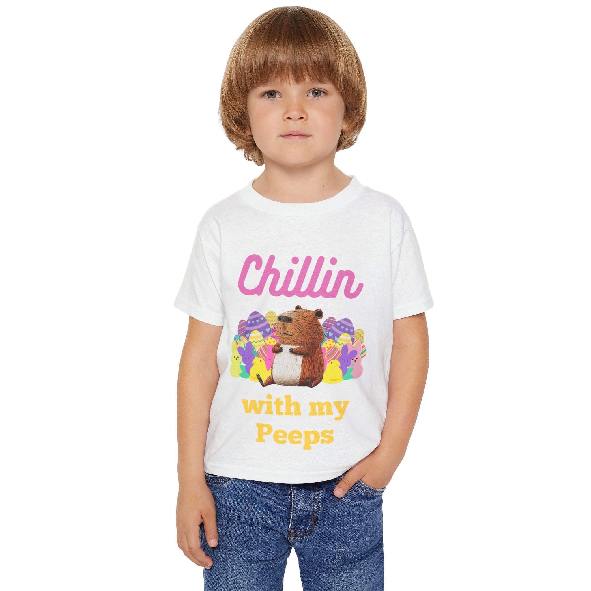 Chillin' with My Peeps - Tshirt (TODDLER)