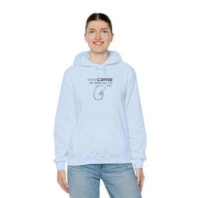 Could Coffee Be Addicted to Me? | Funny Capybara Hoodie