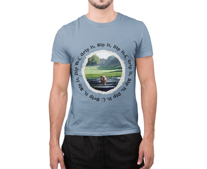 Capybara Grip It, Rip It, Dip It Tee (Capy Golf Edition)