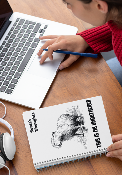 Capybara notebook design - view 6