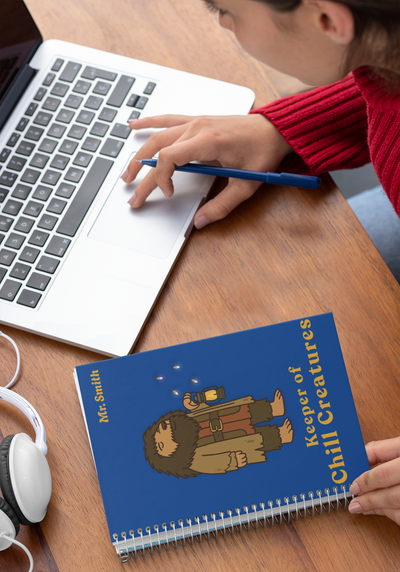 Capybara relaxation notebook design - view 6