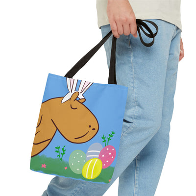 Easter Egg Hunt Capybara Bunny Ears Kids Tote Bag