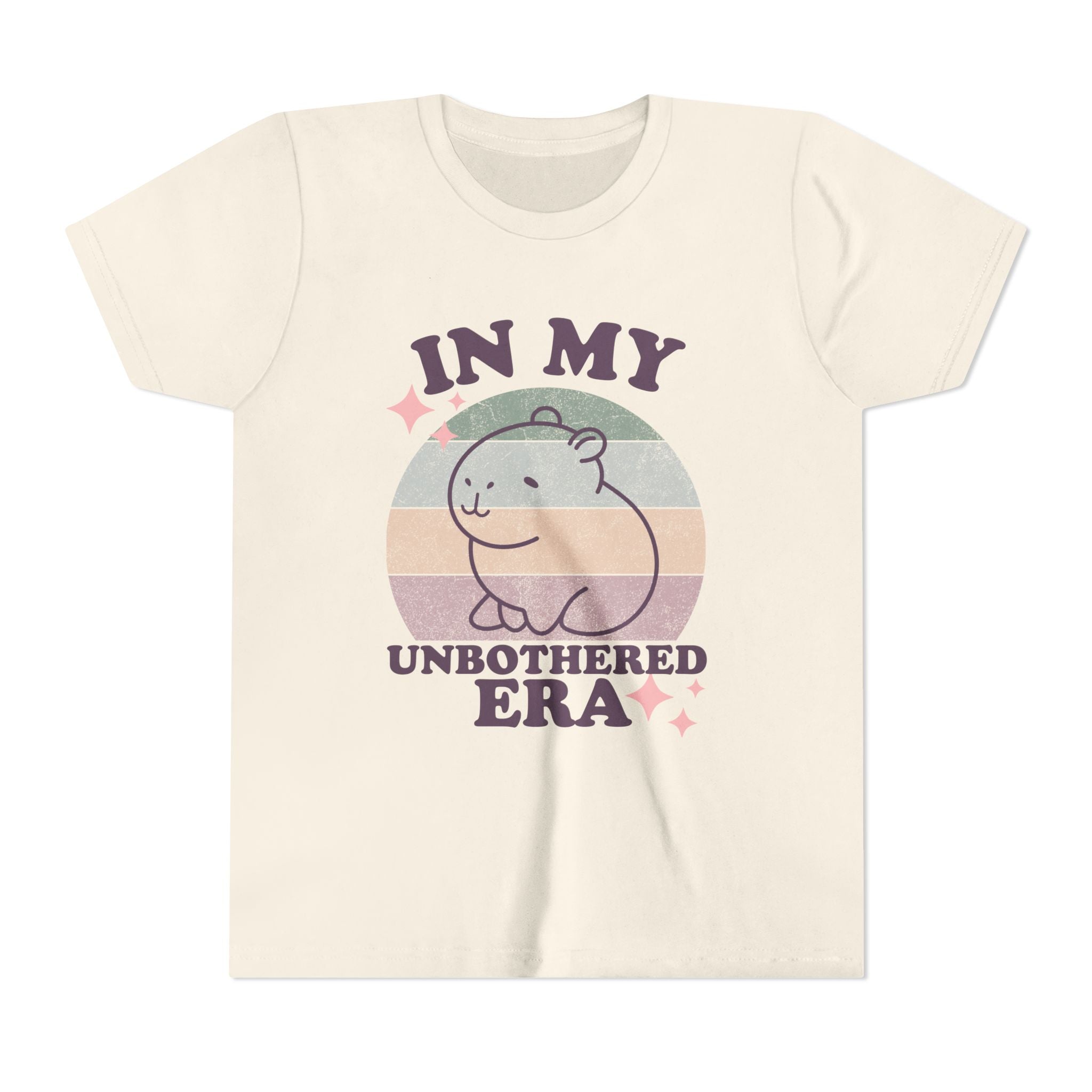 🐾 In My Unbothered Era – Capybara Retro Tee