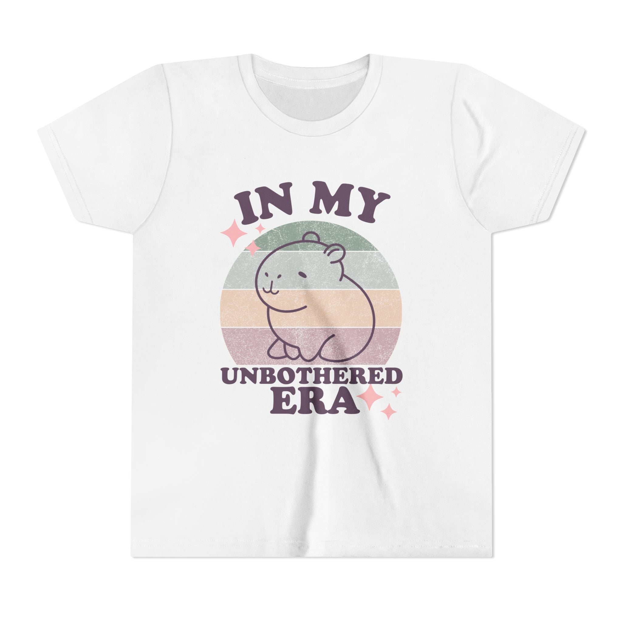 🐾 In My Unbothered Era – Capybara Retro Tee