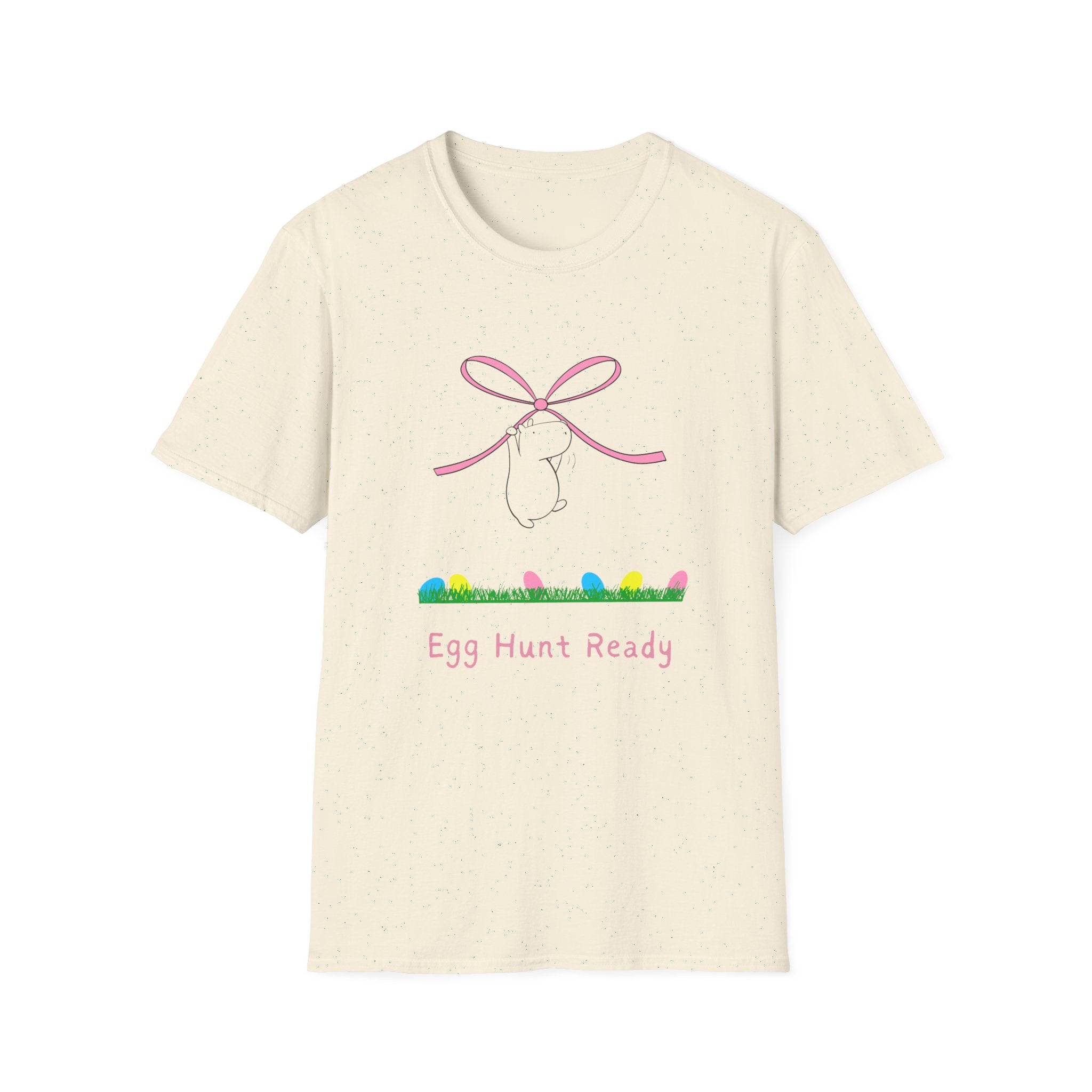 Egg Hunt Ready Shirt – Cute Easter Capybara T-Shirt for Adults