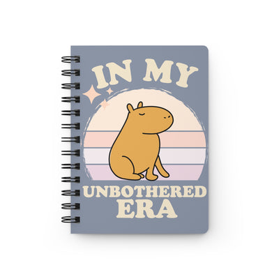 Capybara Notebook – In My Unbothered Era Journal