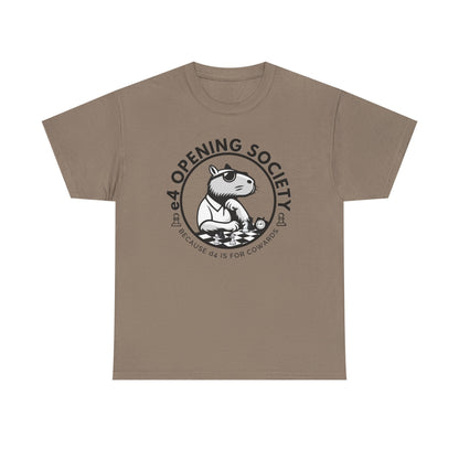 Capybara E4 Opening Society Shirt Vector Style Unisex Tee