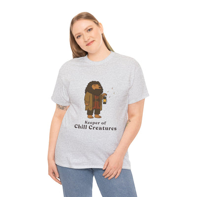 Keeper of Chill Creatures T-Shirt | The Unbothered Wizard Collection Adult Tee - view 10