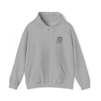 I Saw That – Funny Golf Capybara Embroidered Hoodie