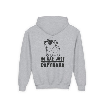 Kawaii No Cap, Just Capybara Kids Hoodie