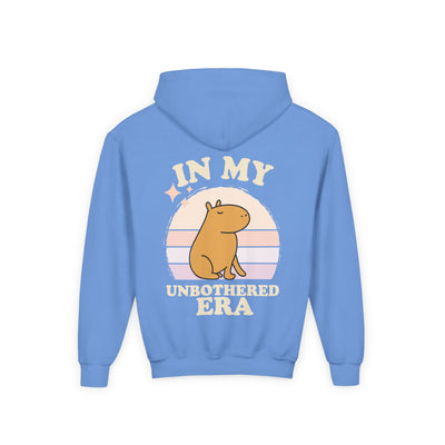 Capybara Hoodie – In My Unbothered Era Front and Back Sweatshirt