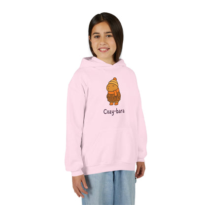 Cozy-bara Kids Hoodie — Cute Winter Capybara Hoodie for Children | Soft, Warm, Cozy Sweatshirt