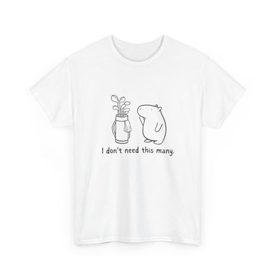 I Don't Need This Many – Funny Capybara Golf Heavy Tee