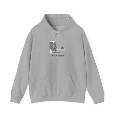 Let it Snow Cozy Capybara Hoodie
