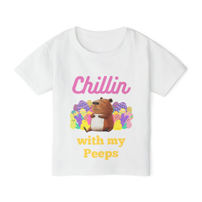 Chillin' with My Peeps - Tshirt (TODDLER)