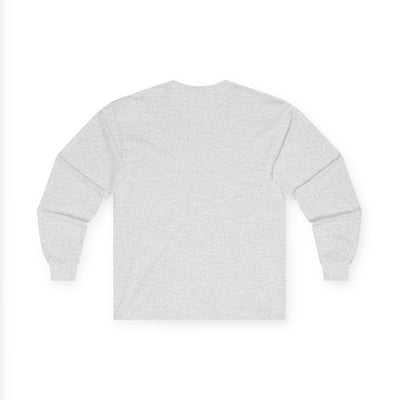 Funny Minimalist Long Sleeve Tee - Capybara Causing Problems Politely