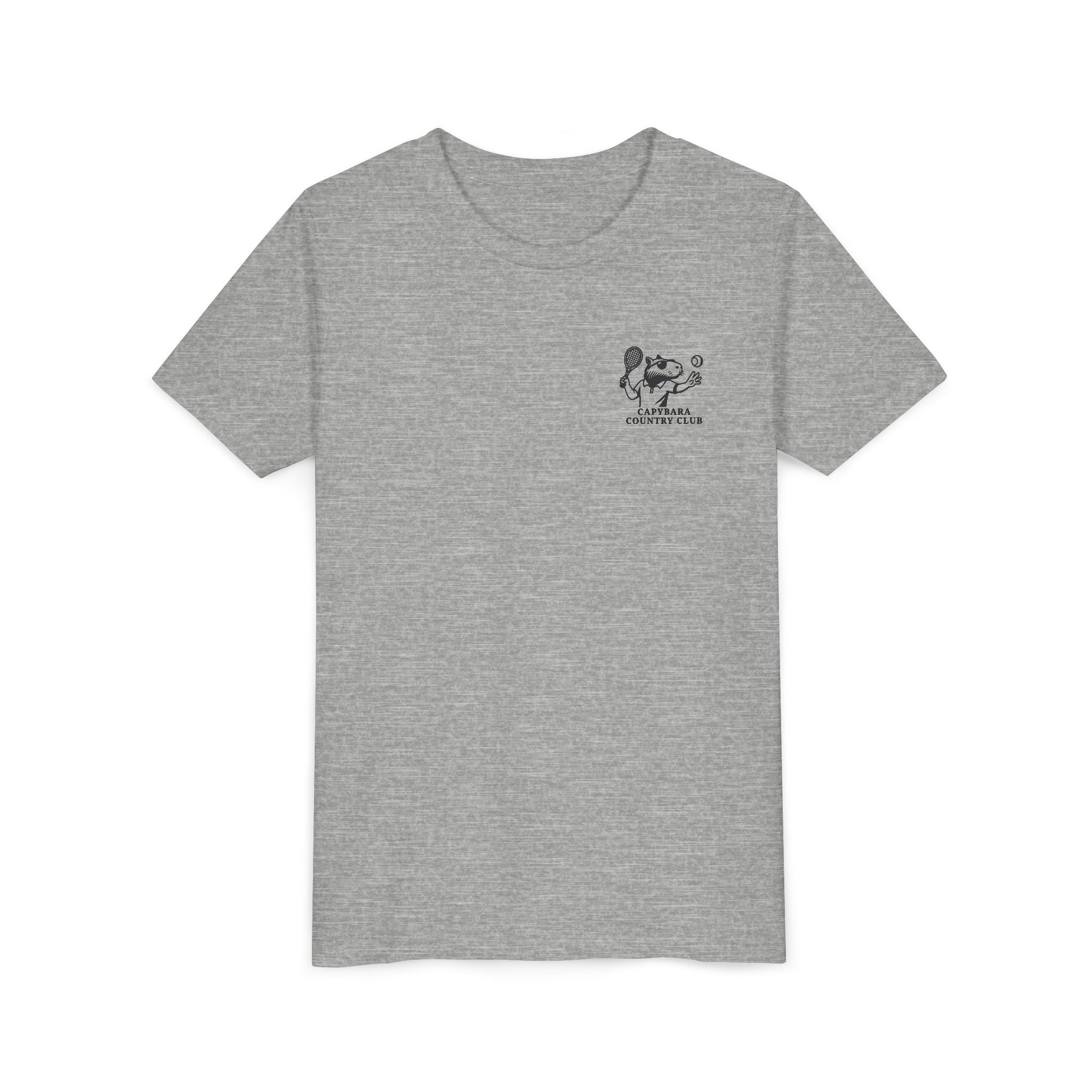 Kids Tennis Shirt – Funny Capybara Line Judge Tee – “You Can't Be Serious” Youth Sports Shirt for Tennis Practice or Gift