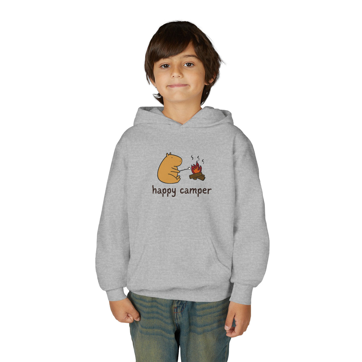 Happy Camper Kids Capybara Hoodie