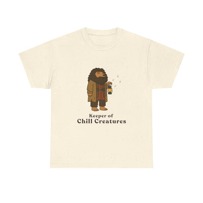 Keeper of Chill Creatures T-Shirt | The Unbothered Wizard Collection Adult Tee