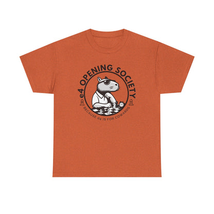 Capybara E4 Opening Society Shirt Vector Style Unisex Tee