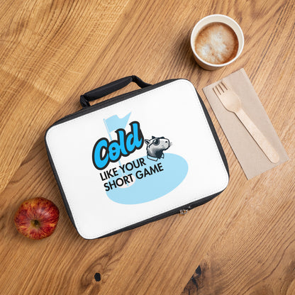 Personalized Lunchbox for Men – Cold Like Your Short Game – Funny Golf Lunch Bag with Capybara Design – Custom Name Option