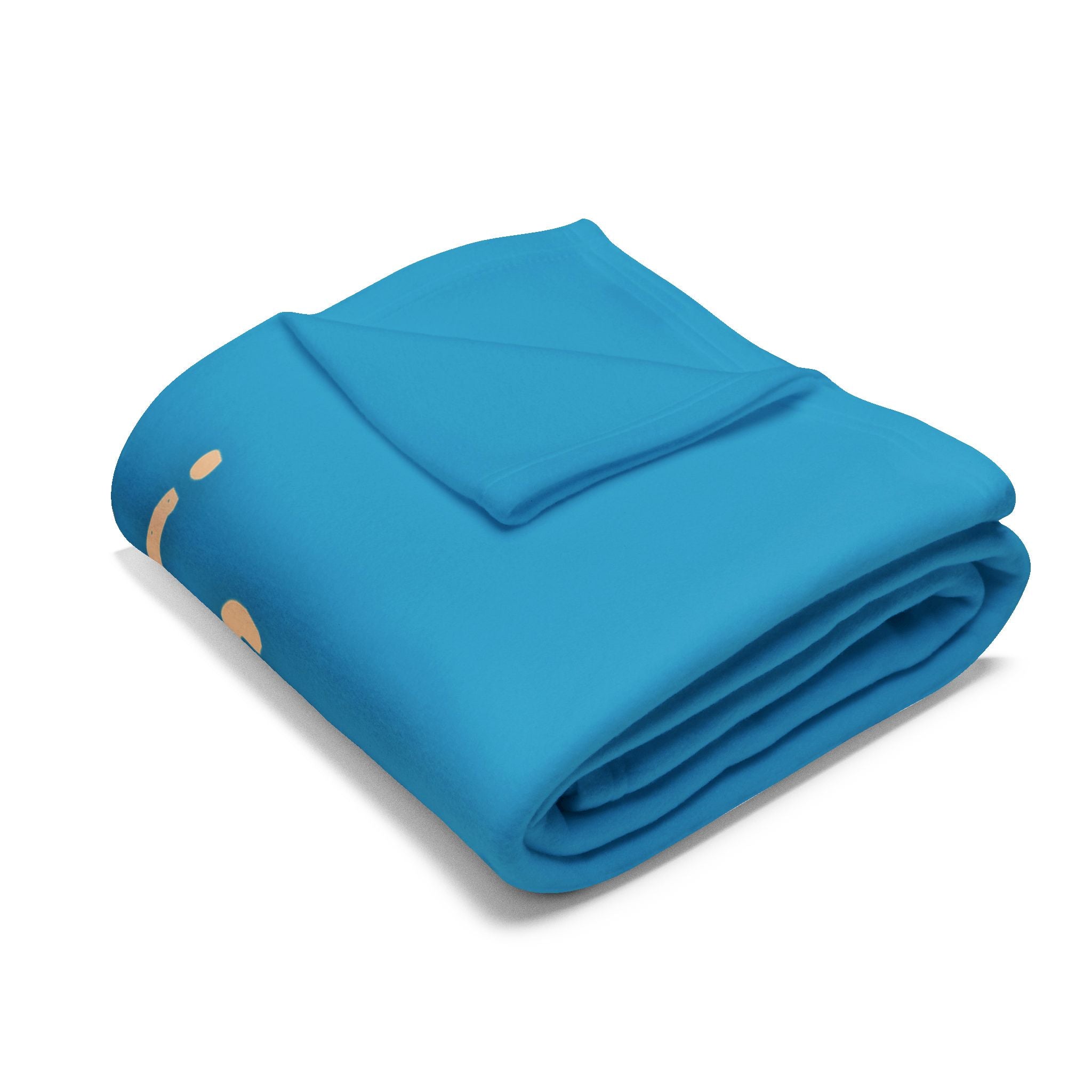 Capybara Beach Scene Blanket – “Capy Life Happy Life” Relaxing Sunset Animal Design