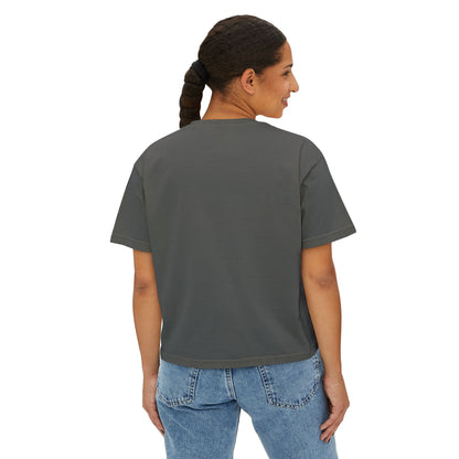 DJ Capybara Double Turntable - Women's Boxy Shirt