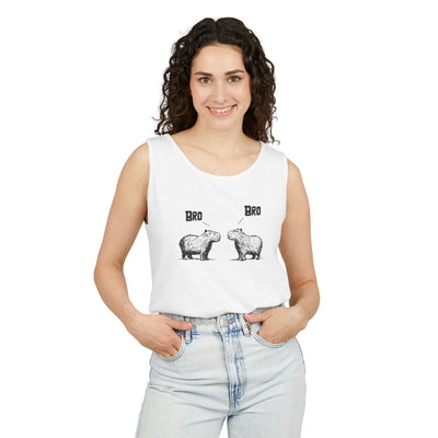“Bro Bro’” Funny Capybara Premium Comfort Colors Tank