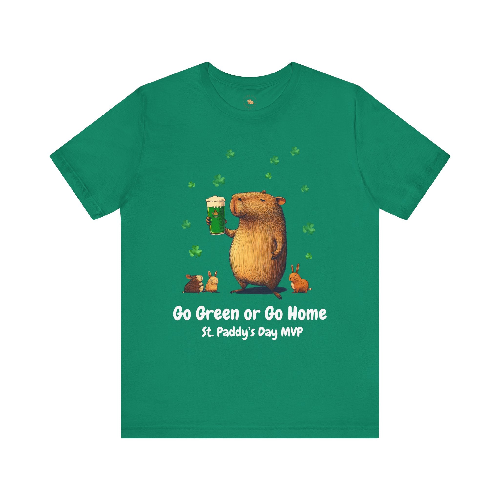 St. Patrick's Day MVP Tee - Go Green or Go Home Unisex Jersey Short Sleeve Shirt