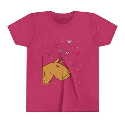 Capybara Valentine t-shirt design - view 4
