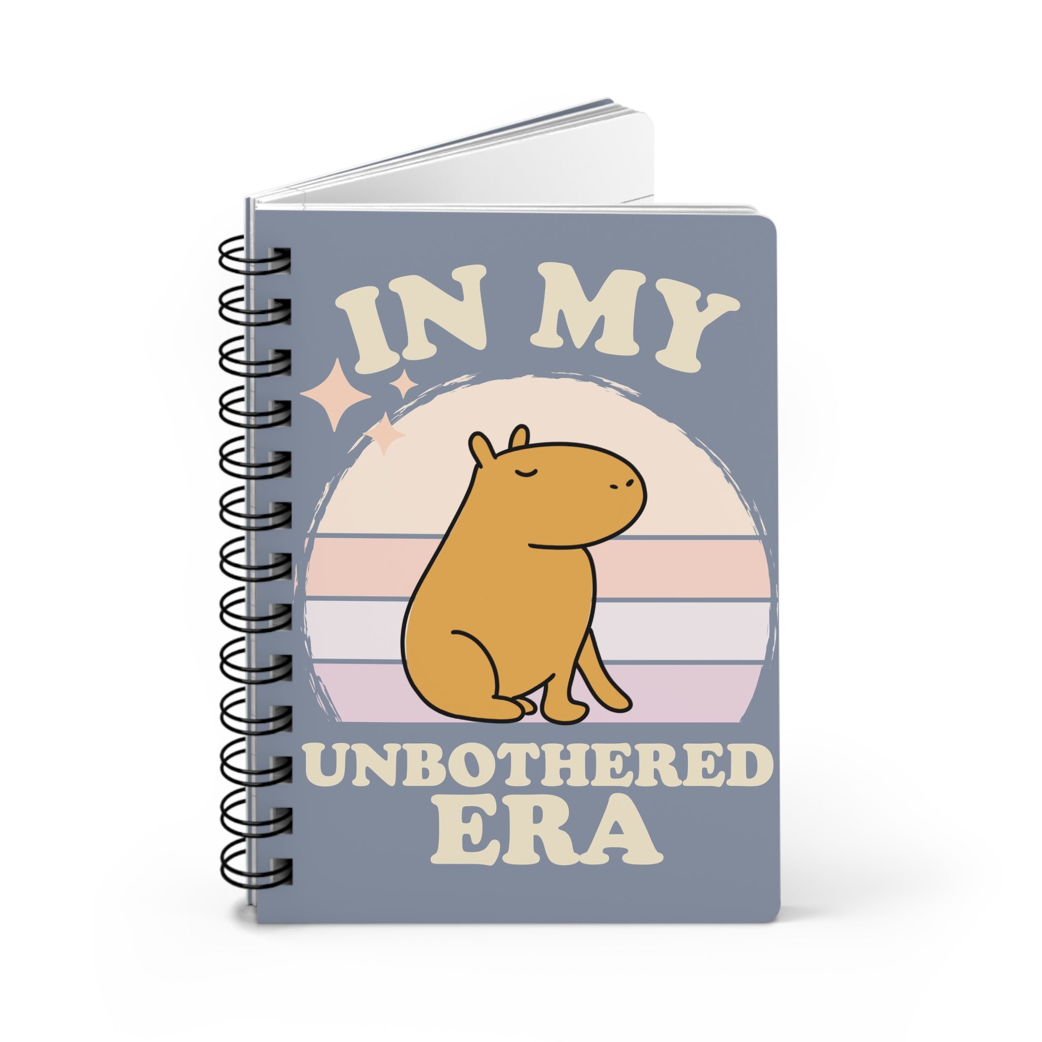 Capybara Notebook – In My Unbothered Era Journal