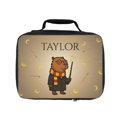 Personalized Hairy Potter Lunchbox – Harry Potter Inspired Lunch Bag for Kids | Free Name Personalization