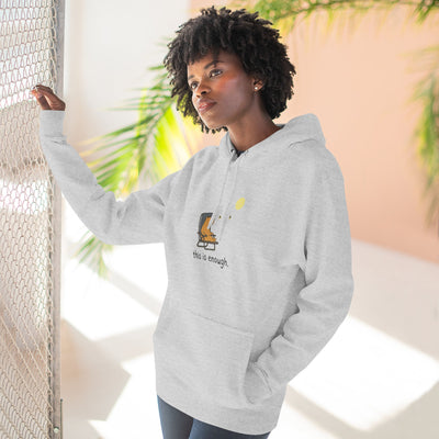 Moonlight This is Enough - Capybara Fleece Hoodie