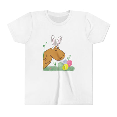 Capybara Easter t-shirt design - detail view