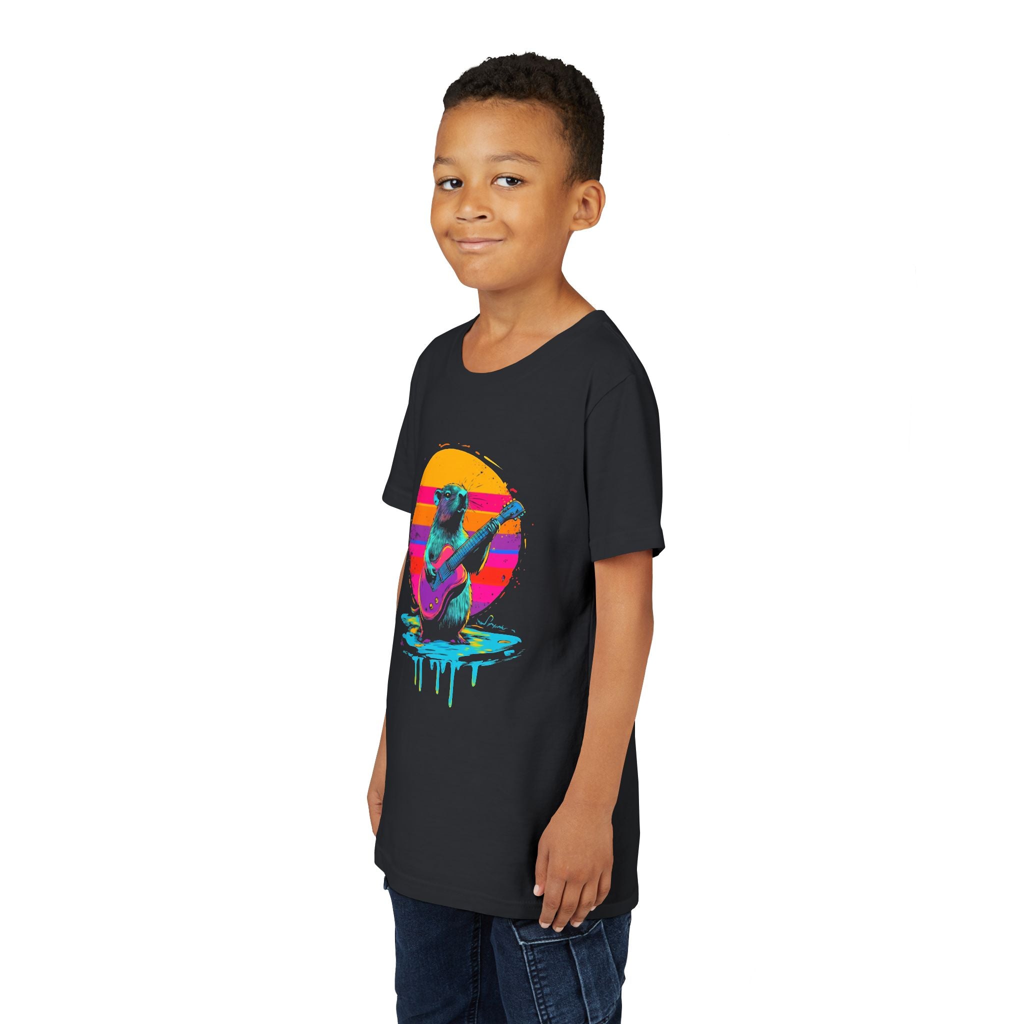 Guitar Capybara - Unisex Tee (KIDS)
