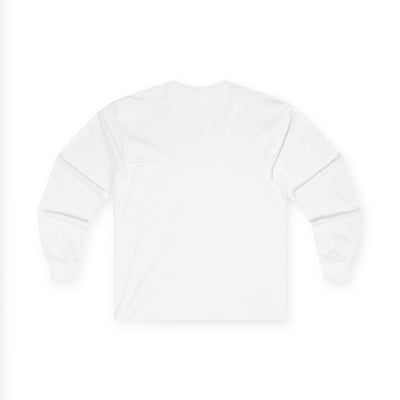 Funny Minimalist Long Sleeve Tee - Capybara Causing Problems Politely