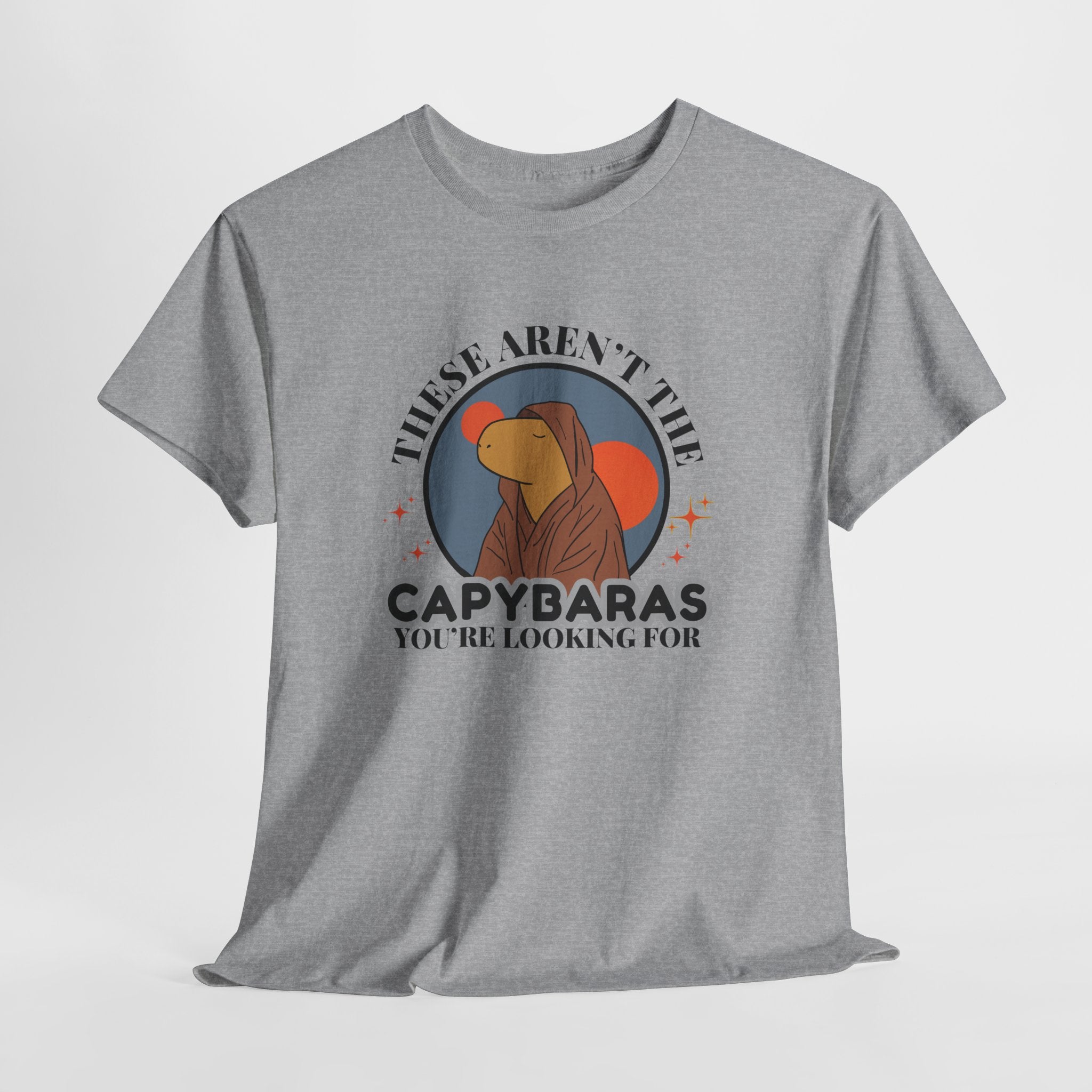 Funny Star Wars Capybara Shirt – These Aren’t the Capybaras You’re Looking For –  Funny Nerd Gift - Unisex Adult Tee