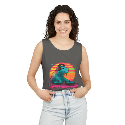 DJ Capybara Retro Music Tank Top
