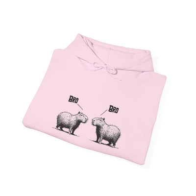 Bro Bro Adult Hoodie | Funny Chill Graphic Heavy Hoodie - view 7