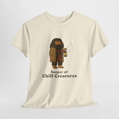 Keeper of Chill Creatures T-Shirt | The Unbothered Wizard Collection Adult Tee