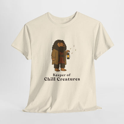 Keeper of Chill Creatures T-Shirt | The Unbothered Wizard Collection Adult Tee